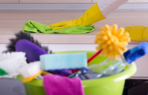 Professional carpet cleaning process in Harefield