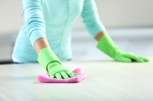 Steam carpet cleaning for a busy Harefield room