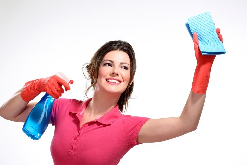 Waste handling and responsible disposal during a carpet cleaning service