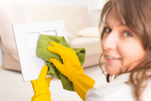 Cleaner inspecting carpet cleaning machine and chemical use